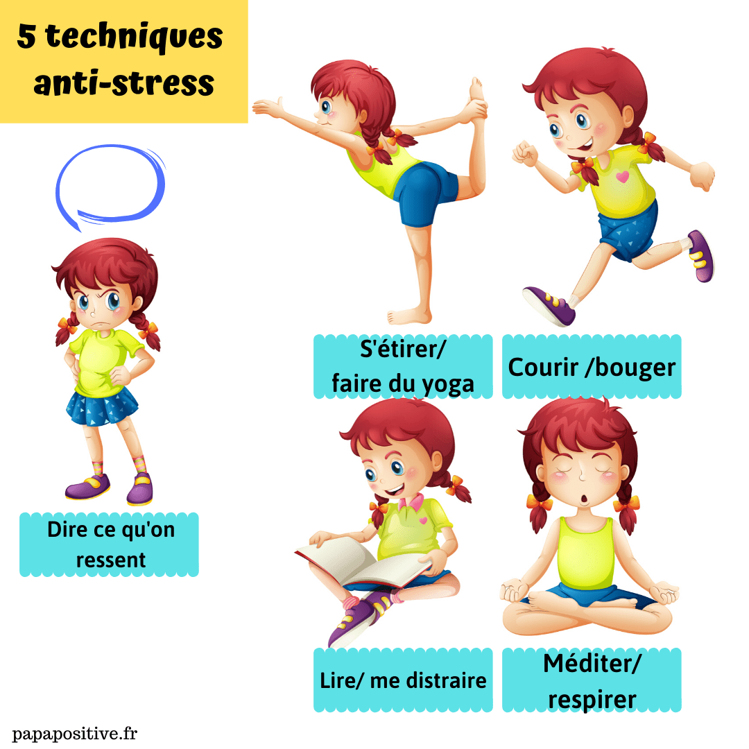 5 Techniques Anti-stress Pour Les Enfants