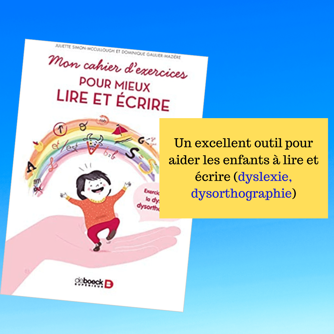 Un Cahier D'exercices Pour Aider Les Enfants à Lire Et écrire (dyslexie ...