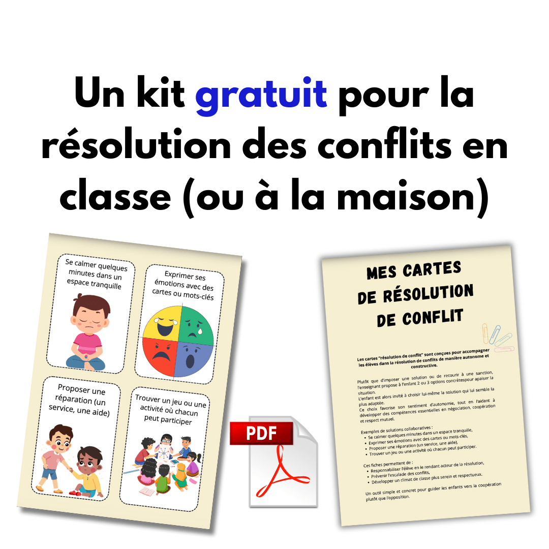 Un kit pour apprendre aux enfants à résoudre les conflits - Ecole Positive
