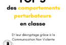 Derrière les comportements perturbateurs en classe