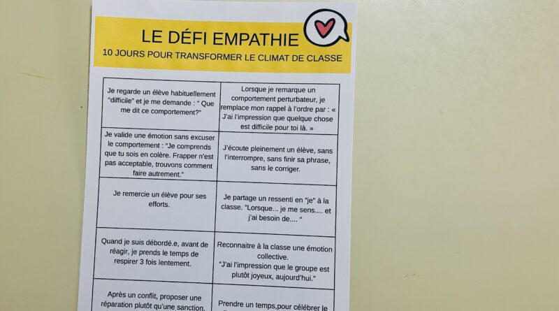L’empathie au quotidien, par de petits gestes